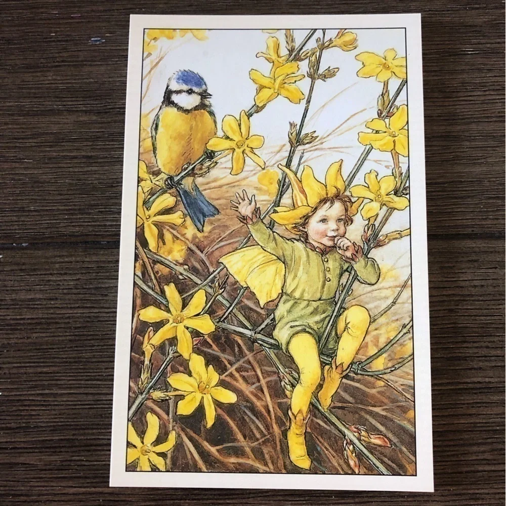 Garden Flower Fairies by: Cicely Mary Barker postcard set #7